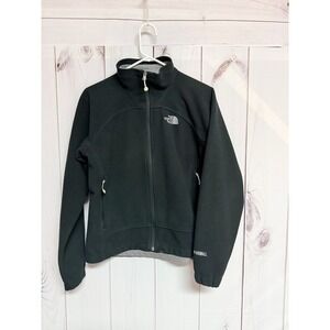 The North Face Women's WindWall Fleece Jacket Medium Black Full Zip